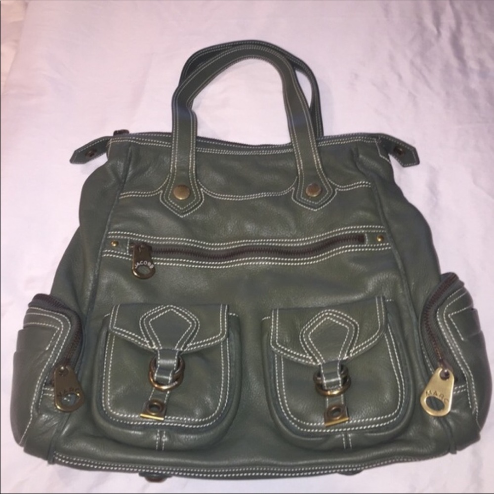 Marc by Marc Jacobs large rare green shoulder bag